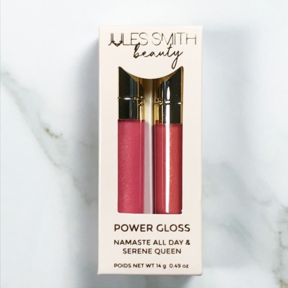 Jules Smith I I Beauty Power Gloss Lip Duo NWT